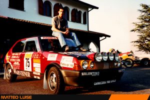 Matteo Luise e la Fiat Ritmo 130